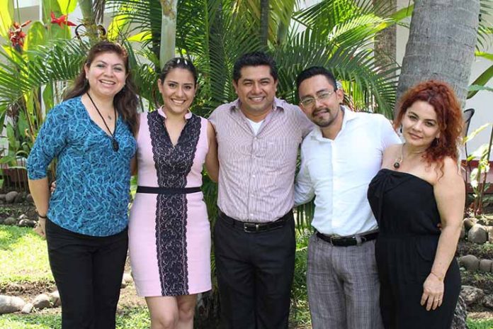 Nancy Canel, Edith Moreno, Alfonso Ramírez, Omar González, Nelly Gómez.