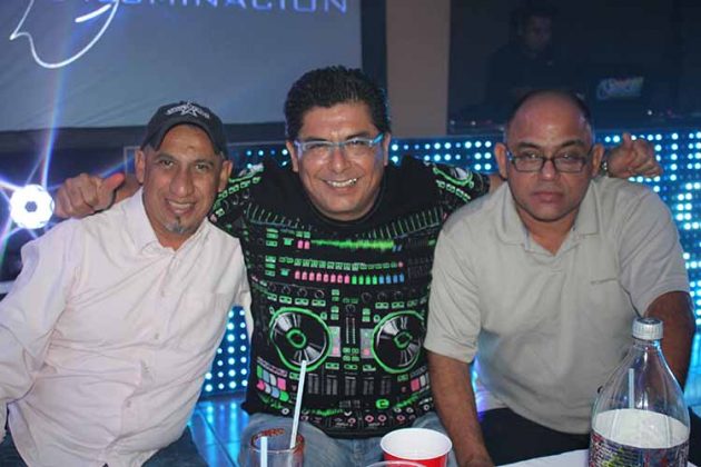 Omar Hernández, Alonso Gómez, Enrique Ovando.