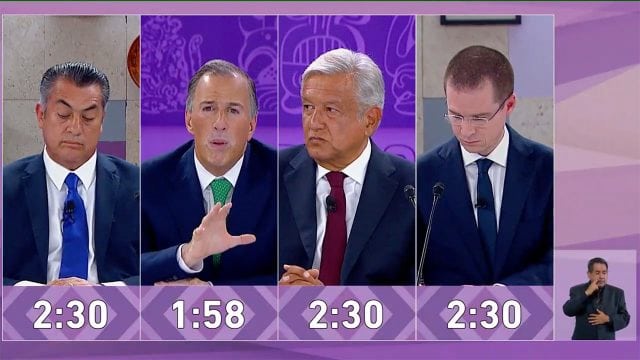 Entre Dimes y Diretes se Desarrolló el Ultimo Debate Entre los Candidatos a la Presidencia