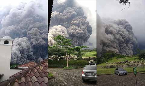 Aumenta la Alerta en Guatemala Ante Nuevo Estallido del Volcán