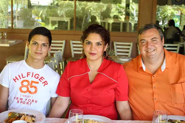 Alejandro, Ana Rita, Sergio Herran.