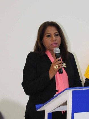 Martha de la Cruz, presidenta de AMEXME Capítulo Tapachula 2018-2021.