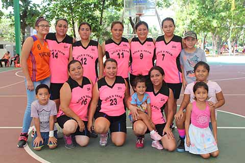 Actividad en el Basquetbol Femenil