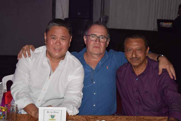 David Sing, Juan Medina, Alfonso Escobar.