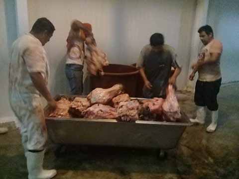 Rastro Regional de Tapachula Resguarda Productos Cárnicos Decomisados por la FGE