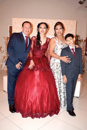 Carlos Daniel Rodr&iacute;guez, Karla Pamela Rodr&iacute;guez, Dalia Camilo de Rodriguez, Alexander Daniel Rodr&iacute;guez.
