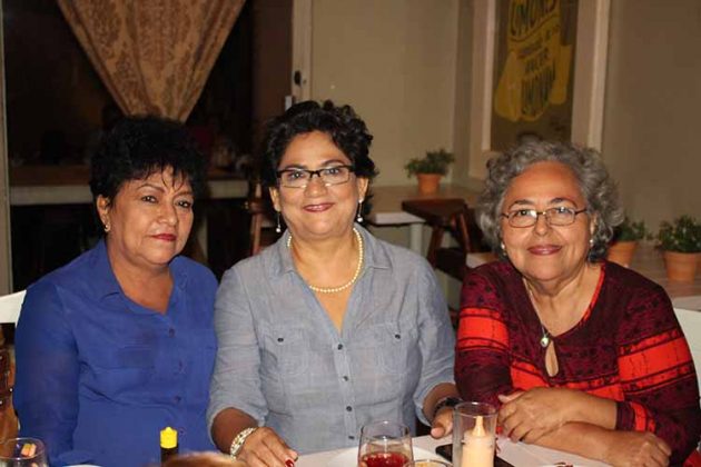 Conchi Ortiz, Isela Muñoz, Hilda Corzo.