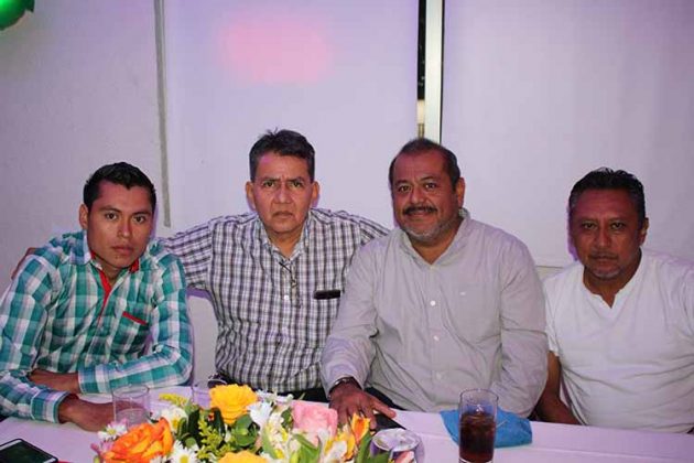 Jorge Mart&iacute;nez, Manuel Ramos, David Mijangos, &Aacute;ngel Salas.