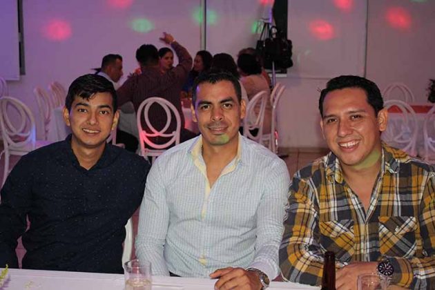 Edgar Moscoso, Jorge Ram&iacute;rez, Samuel Guti&eacute;rrez.