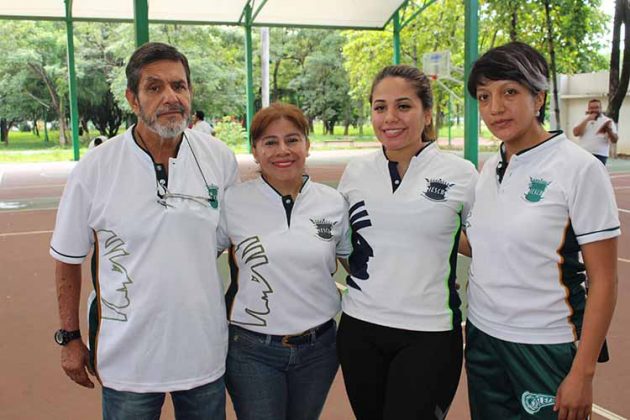 Francisco Muñoz, Fanny, Daniela López, Ruth Hernández.