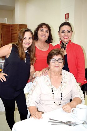 Laura Choel, Nancy Pérez, Fabiola Segovia, Zelmira Beltrán.