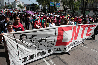 Anuncia CNTE Paro de Labores en Chiapas