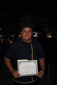 Chef, Marco Antonio Valencia impartió los cursos.