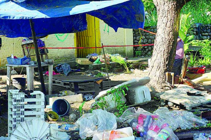 Murió en la Entrada de su Casa