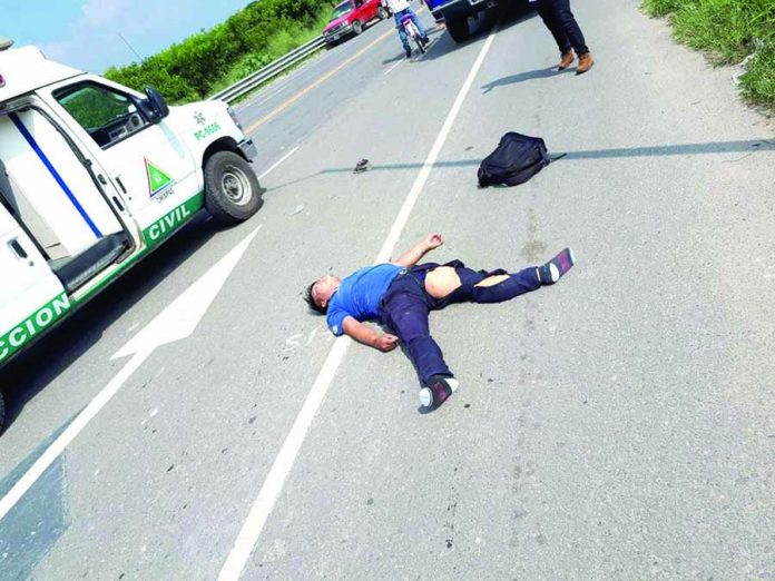 Muere Motociclista al Chocar de Frente Contra Repartidor de gas