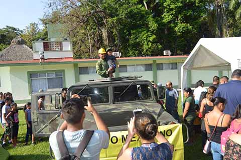 Paseo Dominical Realizó en sus Instalaciones la 36ª Zona Militar