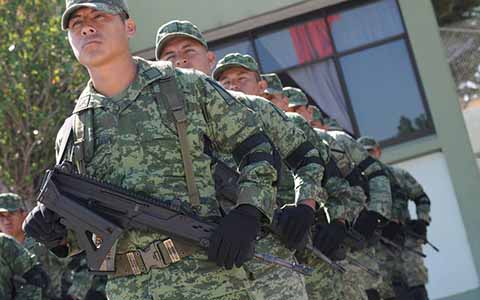 El 70.7% de Mexicanos Está a Favor de Usar al Ejército Contra la Delincuencia