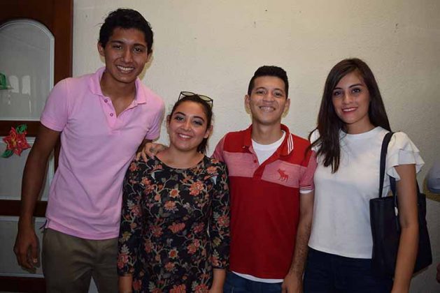 Alfredo Acosta, Natalie Acosta, Francisco Orellana, Rossana Meda.