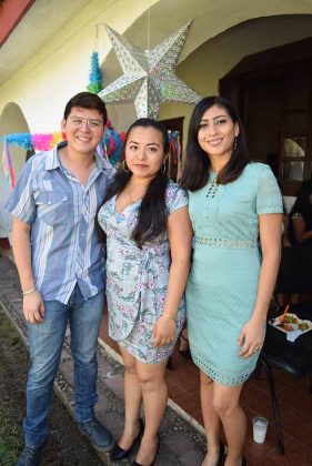 Juan Renaud, Yasmin Zacarías, Saraí Ybarra.