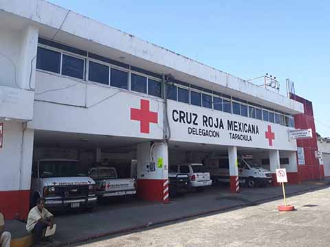Sin Uniformes Paramédicos de la Cruz Roja Tapachula