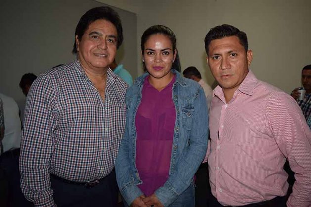 Alfredo Alonso, Lourdes Gómez, Gabriel Ventura.