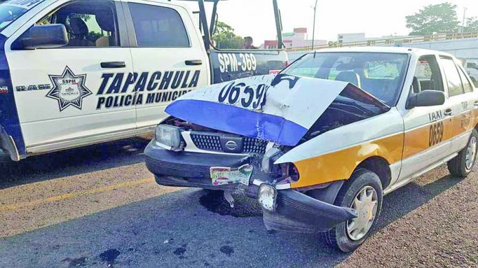 Taxista Chocó Contra Puente a Desnivel