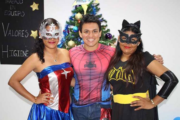 Diana Romero, Kevin Joseph, Itzi Cruz.