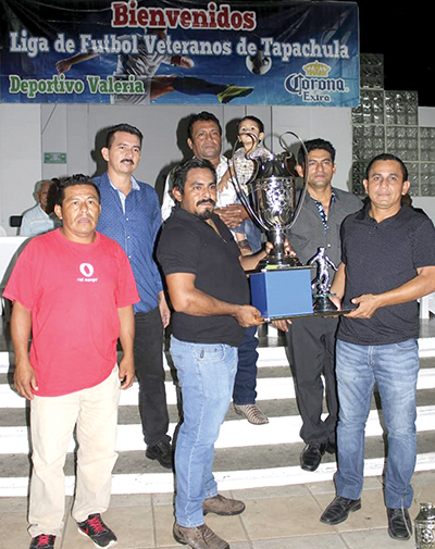 Conviven Jugadores de la Liga “Veteranos Tapachula”