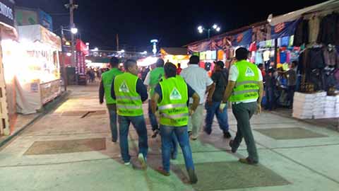 Implementan Acciones Preventivas en Feria Chiapas 2018