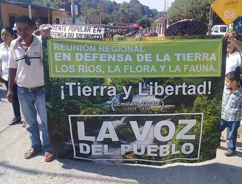 Protestan en Municipios de la Costa Contra Mineras