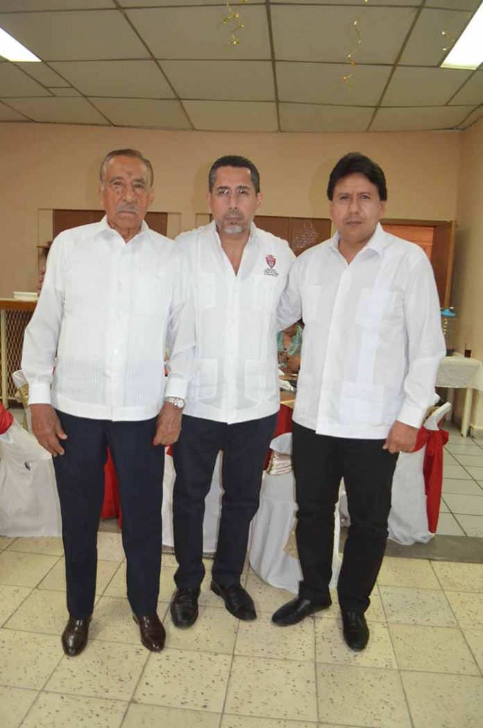 Jorge Gutiérrez Franco, Humberto Brizuela García, José Luis Pinot Villagrán.