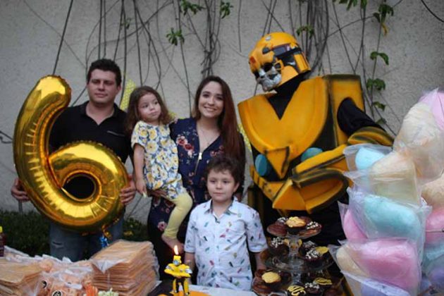 Luis Enrique, Valentina G&oacute;mez, Fernanda Ruiz, Enrique G&oacute;mez.