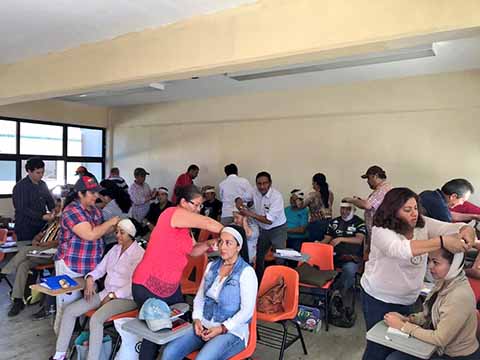Servidores Públicos de Chiapas se Preparan Ante Posibles Contingencias