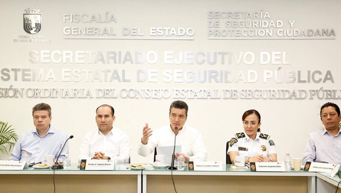 El gobernador manifestó que los delitos de alto impacto van a la baja en beneficio de la ciudadanía, ya que las estadísticas demuestran resultados del Gobierno de Chiapas.