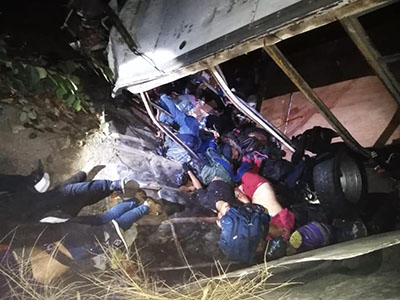 Exceso de Velocidad Causó el Fatal Accidente de Tránsito de Guatemaltecos