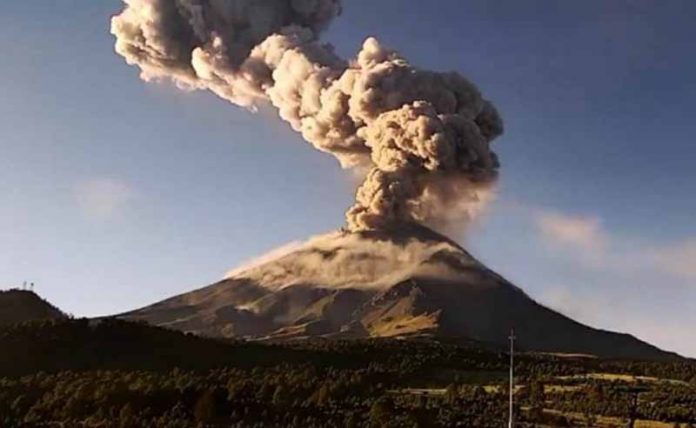 Elevan Alerta por Actividad del Popocatépetl