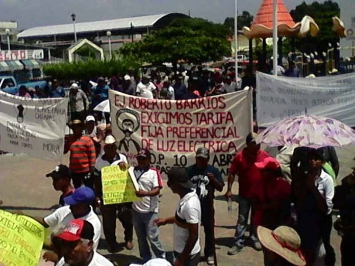 No más Migrantes en Mapastepec Exige la Población Durante Protesta