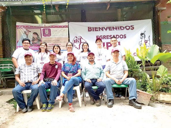 La Asociación de Egresados Politécnicos de la Costa de Chiapas A.C., coordinó las brigadas multidisciplinarias de servicio social comunitario, en beneficio de varias comunidades de la región