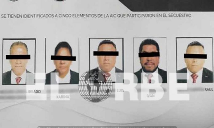 Detienen a 5 Agentes de la Agencia de Investigación Criminal por Secuestro