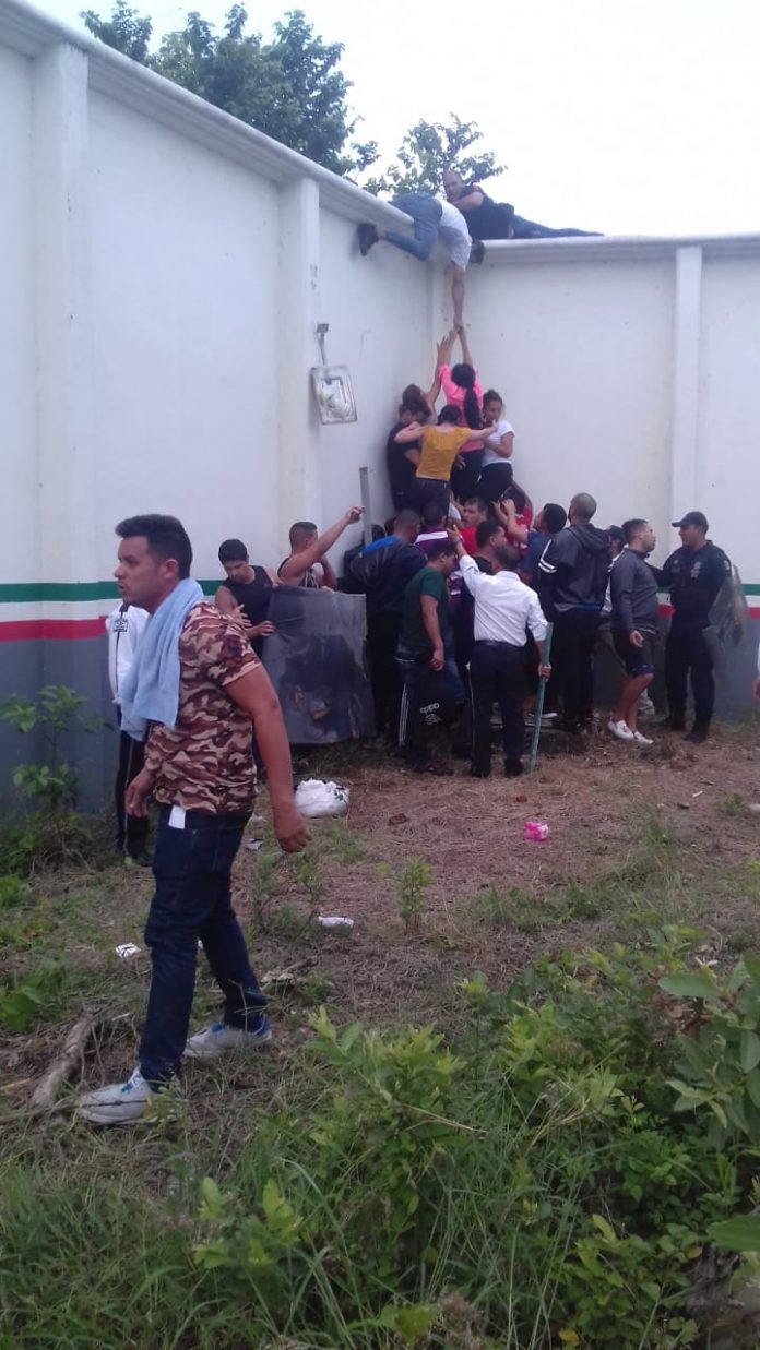 Se registra este sábado la 8a fuga en instalaciones migratorias de Chiapas, en las últimas dos semanas