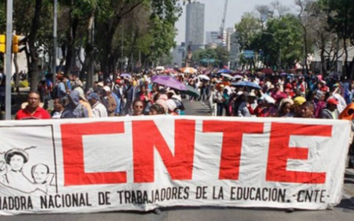 Anuncia CNTE Paro a Partir del Miércoles 15
