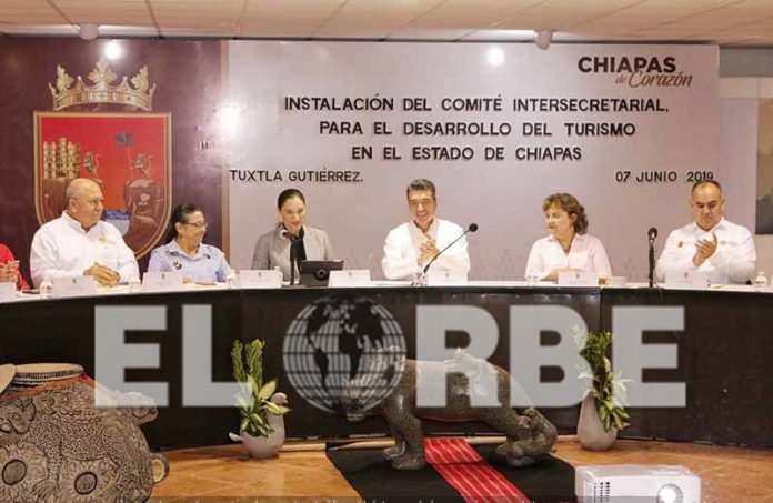Gobernador encabezó Reinstalación del Comité Intersecretarial para el Desarrollo del Turismo en Chiapas