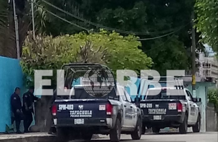Tensión en la colonia Las Américas 1a sección, en Tapachula