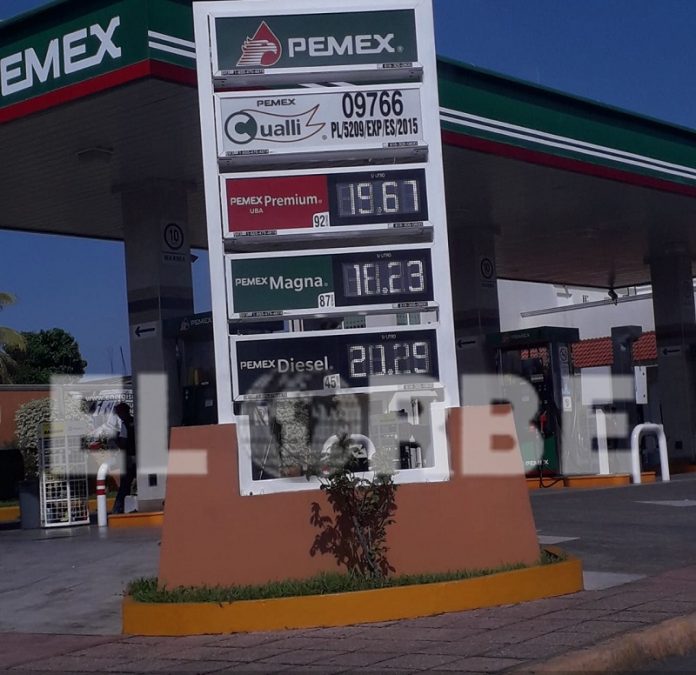 Cotice precios la gasolinera ubicada en la 8va ote y par vial en Tapachula, Chiapas, presenta estas tarifas para el martes 18 de Junio.