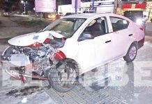 Causó Carambola y Volcadura por Manejar a Exceso de Velocidad