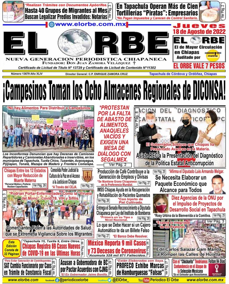 AGOSTO 18 DE 2022