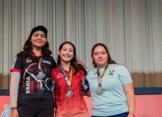Arqueras Chiapanecas en el Pódium de Honor en el Panamericano Indoor 2025