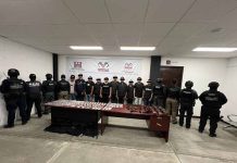 Detienen a 12 Personas por Presuntos Delitos Contra la Salud y Violación a la Ley Federal de Armas