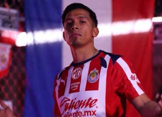 Chivas Presentó a Ángel Sepúlveda Como su Segundo Refuerzo
