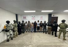 Aseguran a 8 personas por presunta violación a la Ley Federal de Armas de Fuego y Explosivos; delitos contra la salud y homicidio en grado de tentativa